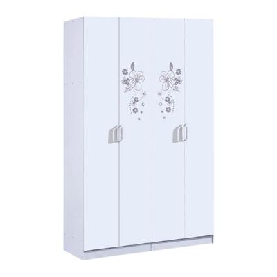 China Modern Detachable Wooden MDF Bedroom Sliding Door Wardrobe With Mirror Wooden Wardrobe Bedroom Furniture for sale