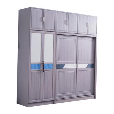 China Detachable Furniture Set Large Movable Cabinet 2022 Modern Custom Made Wooden Walk In Sliding Door Bedroom Wardrobe Closet for sale