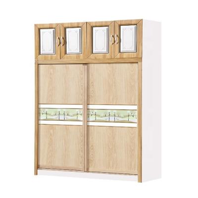 China Modern Hotel Corner Furniture Clothes Bedroom Cabinet Detachable Wardrobe Nordic Custom Wooden System Storage Cabinet for sale