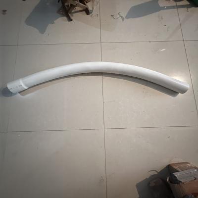 China Farms Cheap Price Poultry Farm Chicken Pipe Round Shape PVC Plastic Tubes For Broiler Drinking System Curve Pipe for sale