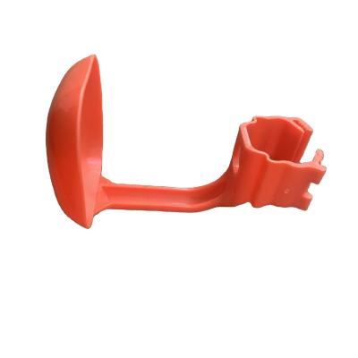 China Farms Poultry Feeders Plastic Square Tube Drip Cup For Chicken Nipple Drinker Watering Line for sale