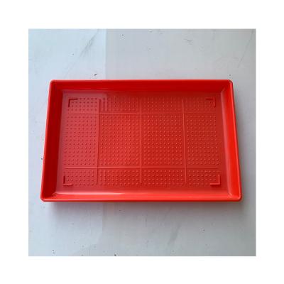 China Farms Chinese factory wholesale commercial breeding square pan poultry feeder tray for sale for sale