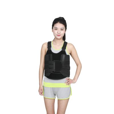 China Adjustable thoracic lumbar spinal thoracolumbar brace orthosis with thermoplastic plate for sale