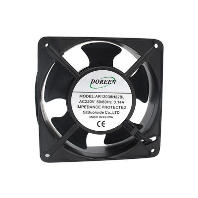 China Hotels China Manufacturer Plastic Air Flow Fan 220V Computer AC Cooling Fan for sale