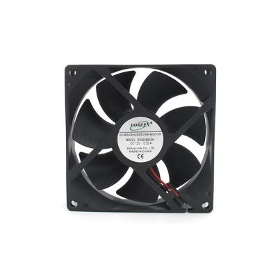 China Hotels Professional Manufacturer 92x92x25mm Waterproof IP68 DC 12v Brushless Cooling Fan for sale