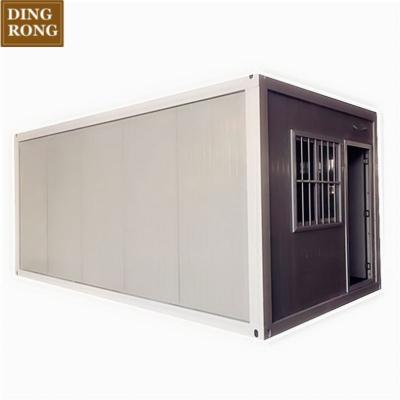 China Small 20Ft Glove Steel Garden Shed House Flat Pack Steel Fabricated Container for sale