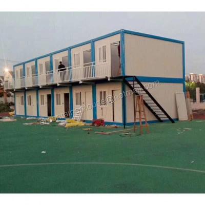 China Steel Fabricated House Flatpack Recycling Baguio City Capsule Bed Container House for sale