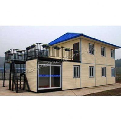 China Steel Fabricated Prefab House Container House Van Hot Sale In Philippines Low Costs for sale