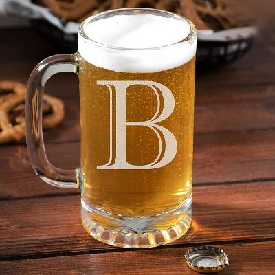 China Viable Sublimation Mug Glass Wholesale Masks 16oz Sublimation Transparent Frosted Beer Mug for sale