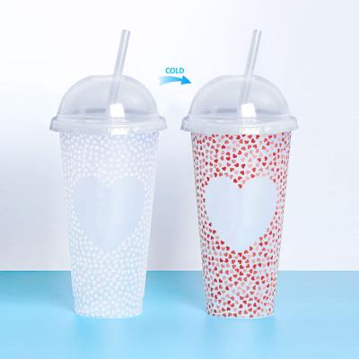 China Sustainable Wholesale Tumbler Wine Cups Party Couple Cup Set Plastic Cup With Dome Lid for sale