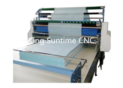 China Professional Heavy Duty Spandex Fabric Spreading Machine 220V / 1P Voltage for sale