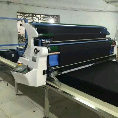 China Customized Knitted Fabric Spreader / Spreading Machine LCD Touch Control for sale