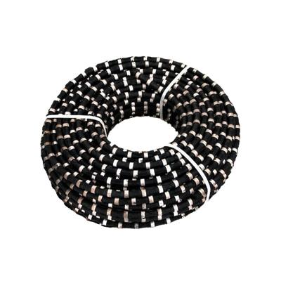 China Diamond Wire Saw For Metal Fast And Durable Cutting Reinforced Stone Marble Granite Quarry Concrete Steel Rope, High Quality Diamond Powder 50m for sale