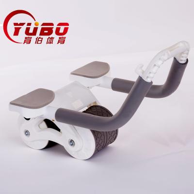 China Home Use Muscle Training Abdominal Artifact Home Fitness Equipment elbow support automatic rebound abdominal wheel for sale