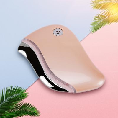 China 2020 Mini Electric Massage Stainless Steel Gua Sha Face Massage Therapy Home Use Anti-Puffiness Firming Tool for sale