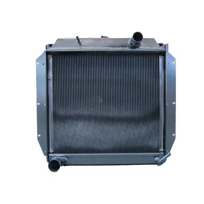 China Engine Cooling System 133-1301010 Russian Truck Spare Parts Copper Brass Radiator For ZIL 133 Gya Truck for sale