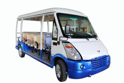 China Customizable Cheap Soft Shape China Made 18 Seater Gasoline Car 18 for sale