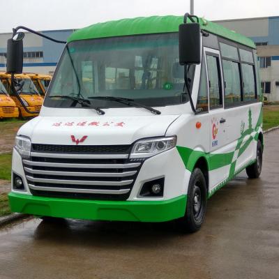 China well selling roominess multi-utilty passenger room medium gasoline bus for public transport bus for sale