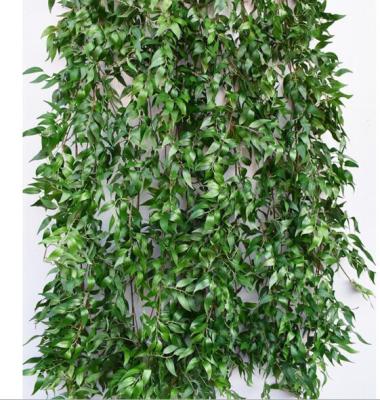 China Indoor/Outdoor Decoration Artificial Willow Garland Vine Hanging Leaves for sale