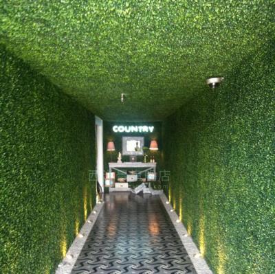 China For Garden Decoration Boxwood Hedge Fence Fence Boxwood Traditional Plastic Panel Artificial Hedge Hot Selling Buxus for sale