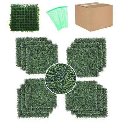 China Artificial Hedge Mat Panel Fence Screen painel de buxo de boxwood UV protection CLASSIC for sale