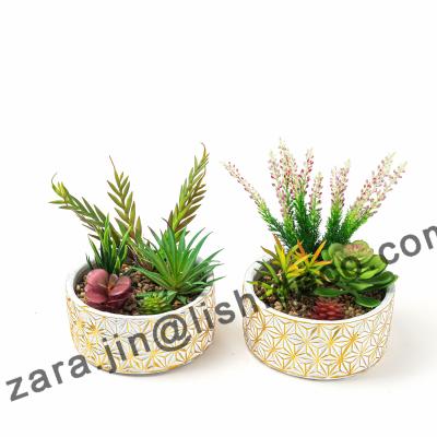 China Good 2020 new flower pot plant garden tools home decoration supplies balcony potted succulent potted creative simple pastoral desktop for sale