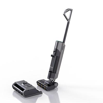 China Hotel New popular cordless wet and dry vacuum cleaner for hardwood floor area rugs floor cleaner with self cleaning for sale