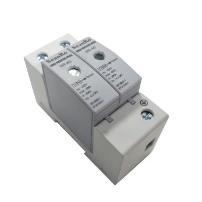 China SunRo Din Rail Surge Arrester 2P Surge Protection Device AC Type SunRo-SPD for sale