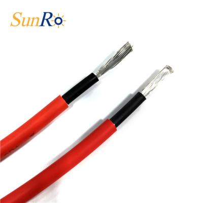 China SunRo Flexible Fire Protection SunRo Weatherproof 1500V Solar Cable 10mm 16mm 25mm 35mm 50mm DC IP68 Candle Meter DC2 Cable for sale