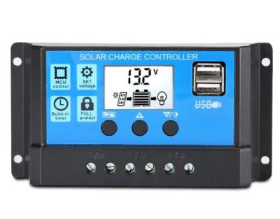 China SunRo Good Quality Voltage Protection Solar Controller PWM Manual Pwm Charge DC 12V /24V/48v 10A/20A/30A for sale