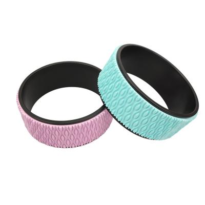 China HKYR12213 Durable Eco-Friendly Home Fitness Balance Training Tape ABS PVC Yoga Wheel for sale