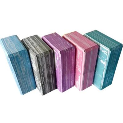 China Durable Cheap Colorful Block EVA Foam Customized Logo High Density Yoga Foam HKYB6013-2 for sale