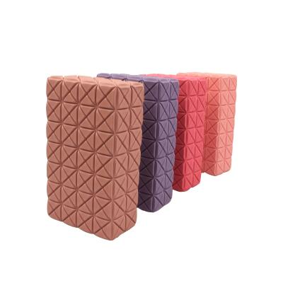 China HKYB6013-1 High Density Durable Cheap EVA Foam Customized Logo Yoga Block Brick for sale