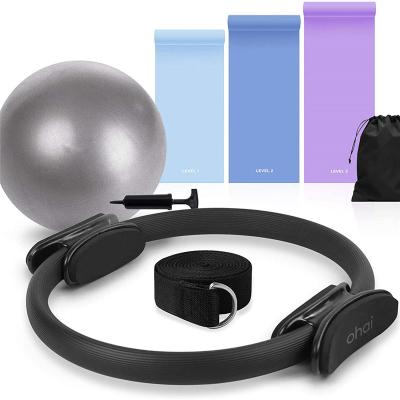 China Women Use Gym Fitness Pilates Set Yoga Pilates Set For Yoga Beginners HKPR112 for sale