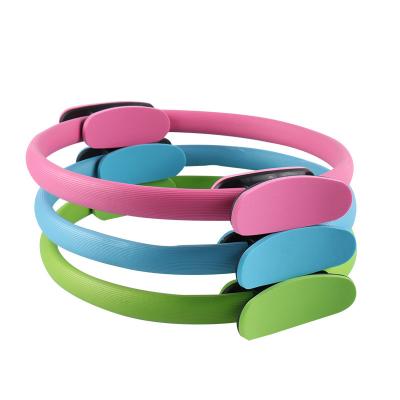 China Durable HKTH127 Yoga Pilates Circle Ring Set Yoga Exercise Magic Wave Pilates Ring for sale