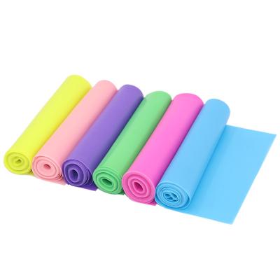 China Pilates Resistance Bands Elastic Exercise Latex Bands For Fitness Yoga Training Gym for sale