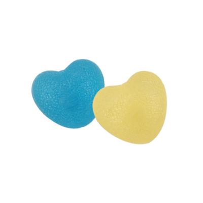 China HKCETR126 Soft Non-slip Finger Sport Indoor Muscle Taining Heart Shape Band Jelly Hand Grip Ball for sale