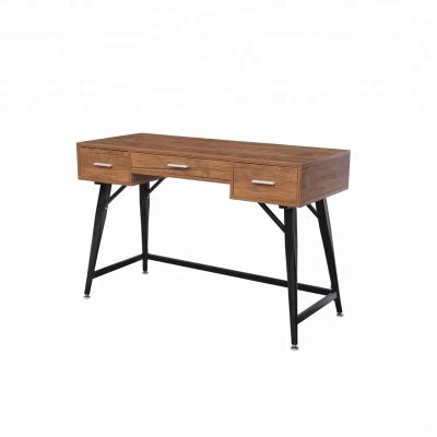 China Modern convertible office furniture computer desk for commercial pvc veneer frame office table design for sale