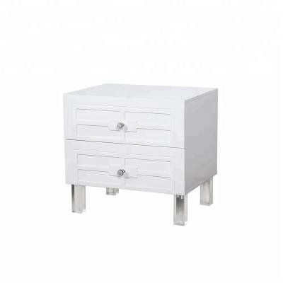 China 2020 New Design Convertible Living Room Furniture Modern Nesting Table Side Table With Drawer For Space Saving for sale