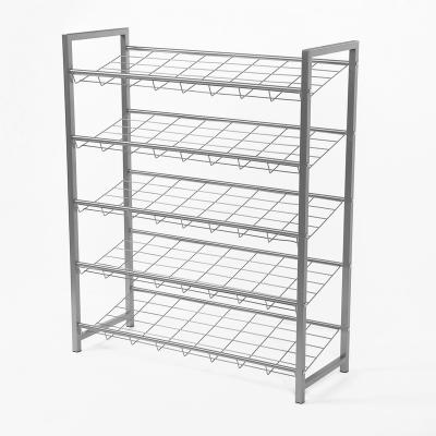 China Home Expandable Commercial Metal Shoe Rack Cheap Metal Shoe Rack for sale