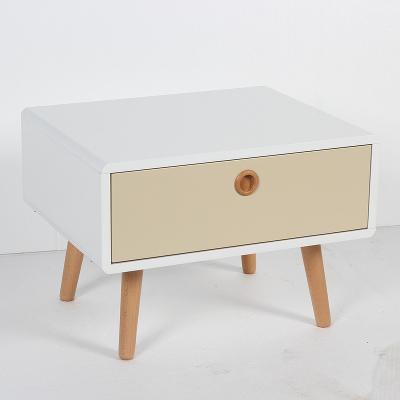 China PU Paint General Purpose Side Table in MDF w/pvc Table Top for sale