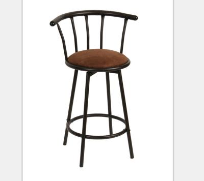 China Home Furniture Adjustable Bar Stool With Round Padded Seat Dining Kitchen Bar Chair for sale