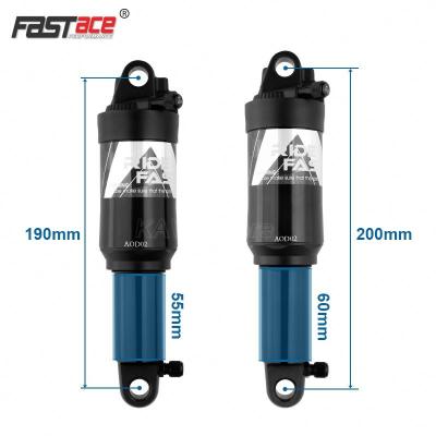 China Fastace AOD02 Mountain Bikes Dual Air Rear Shock 150 165 190 200mm MTB Dual Air Chamber Pressure Damper Mountain Bike Suspension for sale