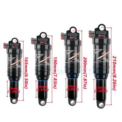 China DNM AO-38RC MTB Mountain Bikes CAD Bike Coil Shock 165/190/200/210mm Rear Mountain Bike Soft Rear Shock Absorber for sale