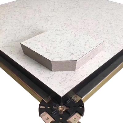 China Super Strong Highest Demand Products Four Sides Warped Calcium Sulfate Raised Floor Panels for sale