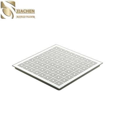 China Modern perforated raised floor with no foaming filler for sale