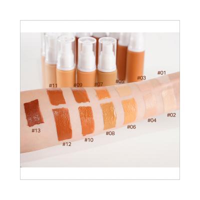 China New Product OEM Face Base Makeup Waterproof Liquid Face Foundation for sale