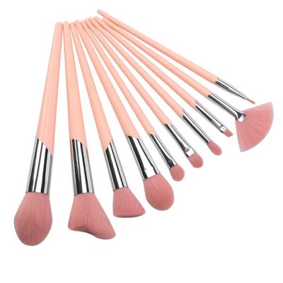 China Professional Wholesale Multifunctional Professional Makeup Brush Set Pink Makeup Brush for sale