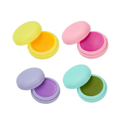 China Custom logo lip balm waterproof vegan moisturize lip pomade macaron kids cute lipbalm for sale