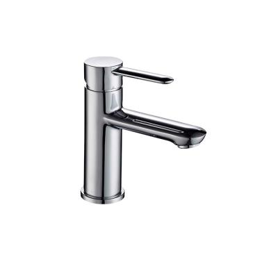 China Contemporary Custom Design High Level Brass Chrome Basin Mixer Tap Water Tap for sale